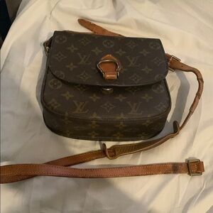 Louis Vuitton Dark Brown Monogram Crossbody Bag